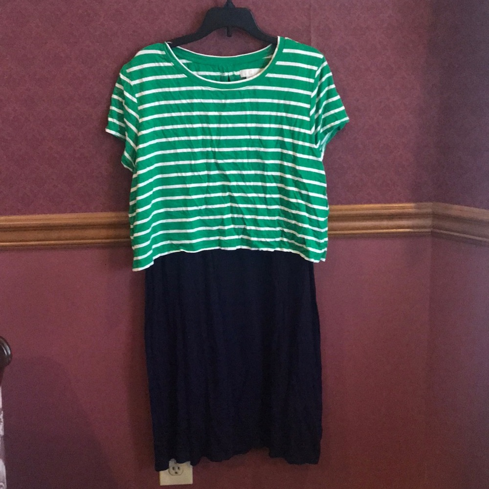 Charming Charlie faux shirt top Dress
